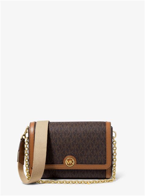 michael kors acorn bag|Freya Small Convertible Logo Crossbody Bag .